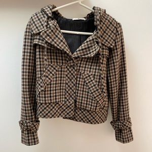 Mike & Chris plaid wool jacket - S